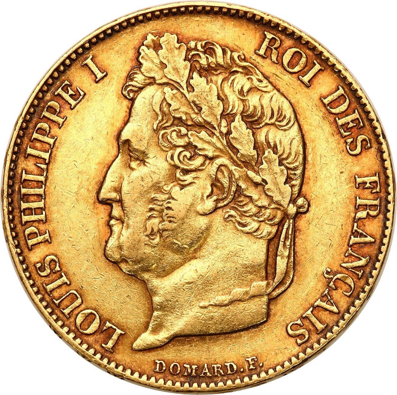 Francja. Ludwik Filip I (1830-1848). 20 franków 1839 A, Paryż