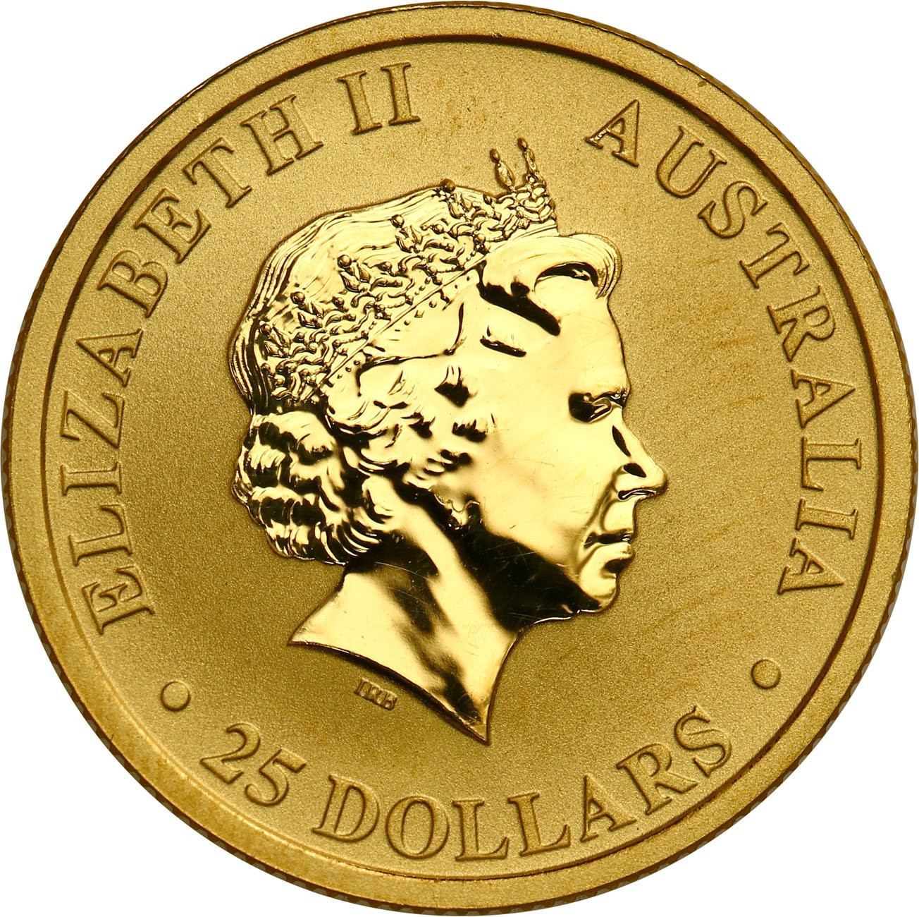 Australia. 25 dolarów 2011 Kangur - 1/4 uncji złota