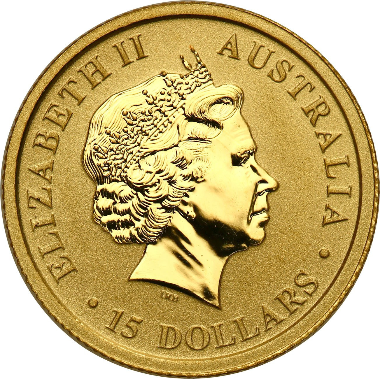 Australia. Złote 15 dolarów Kangur 2011 - 1/10 uncji złota