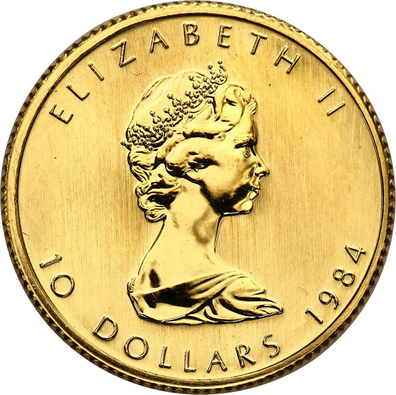 Kanada. 5 dolarów 2011 liść klonowy - 1/10 uncji złota