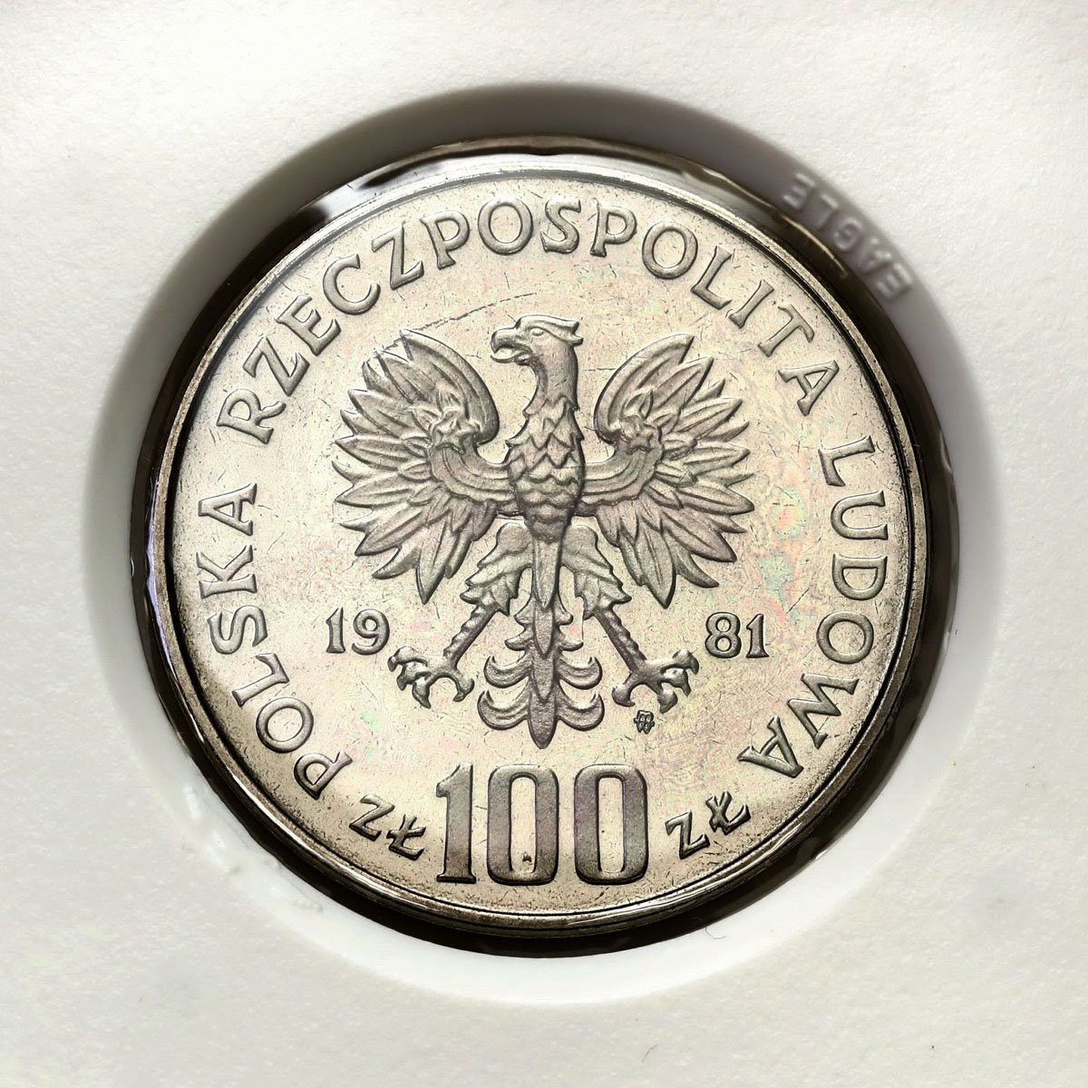 PRÓBA Nikiel 100 złotych 1981 – Władysław Sikorski