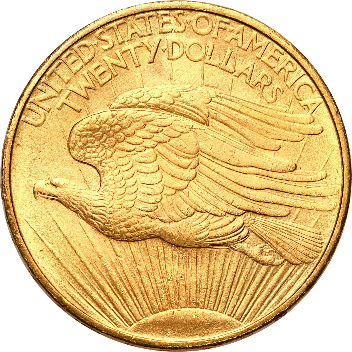 USA 20 dolarów 1908 no motto, Filadelfia, Saint Gaudens