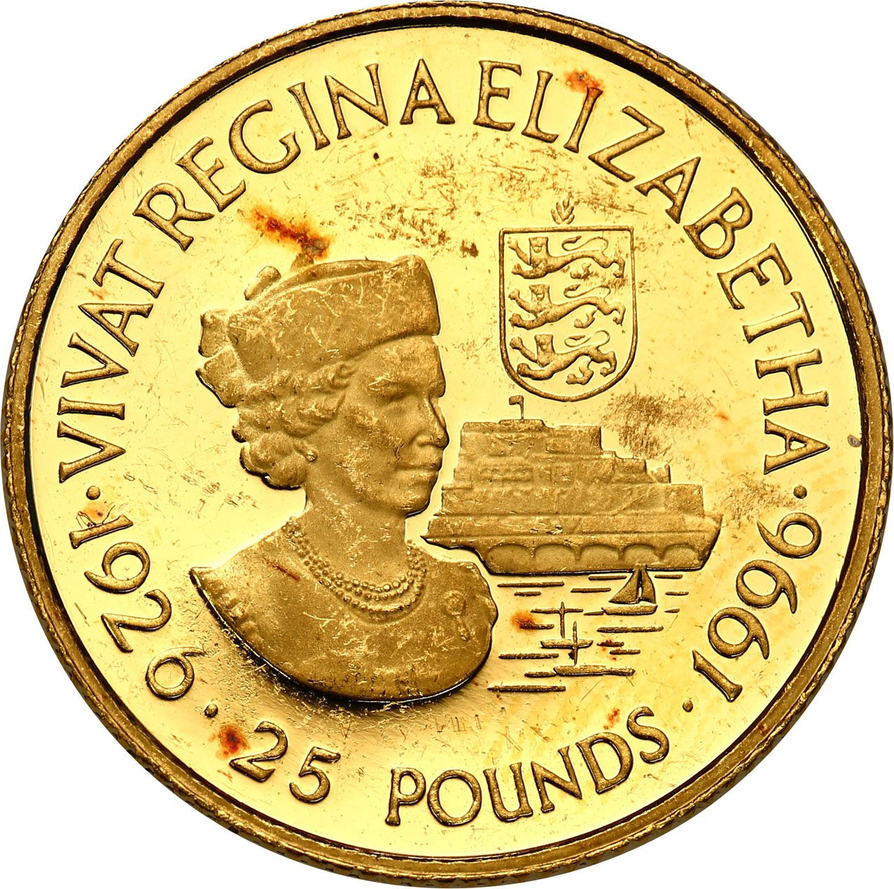 WIelka Brytania. Guernsey 25 funtów 1996