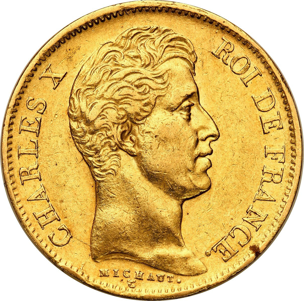 Francja. Karol X (1824-1830). 40 franków 1830 A, Paryż