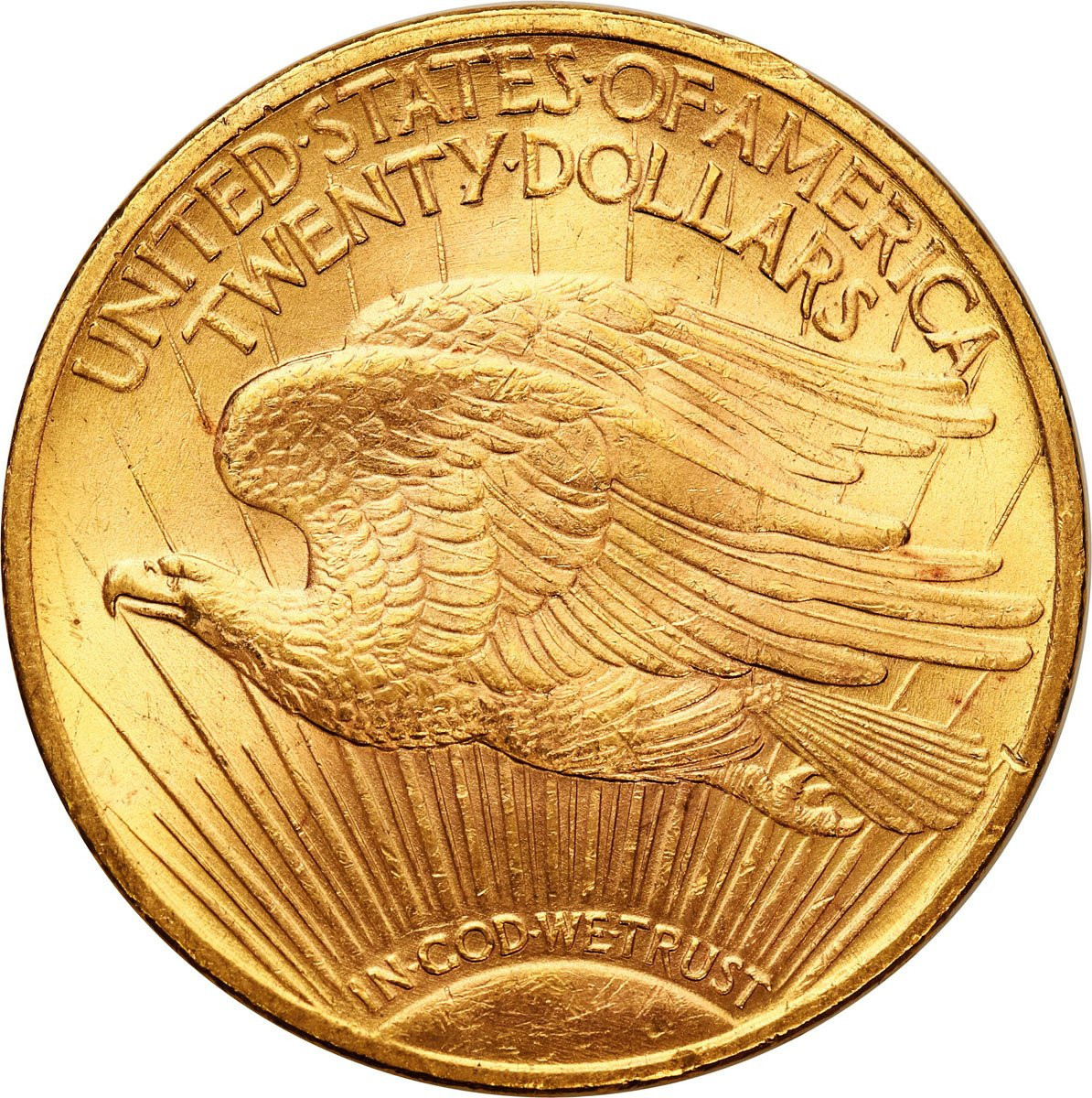 USA. 20 dolarów 1922 Filadelfia Saint Gaudens