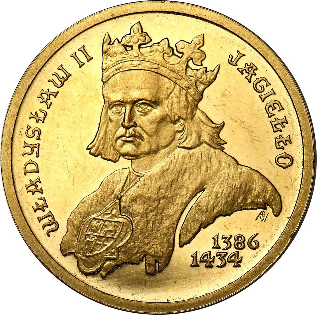 100 złotych Władysław Jagiełło 2002