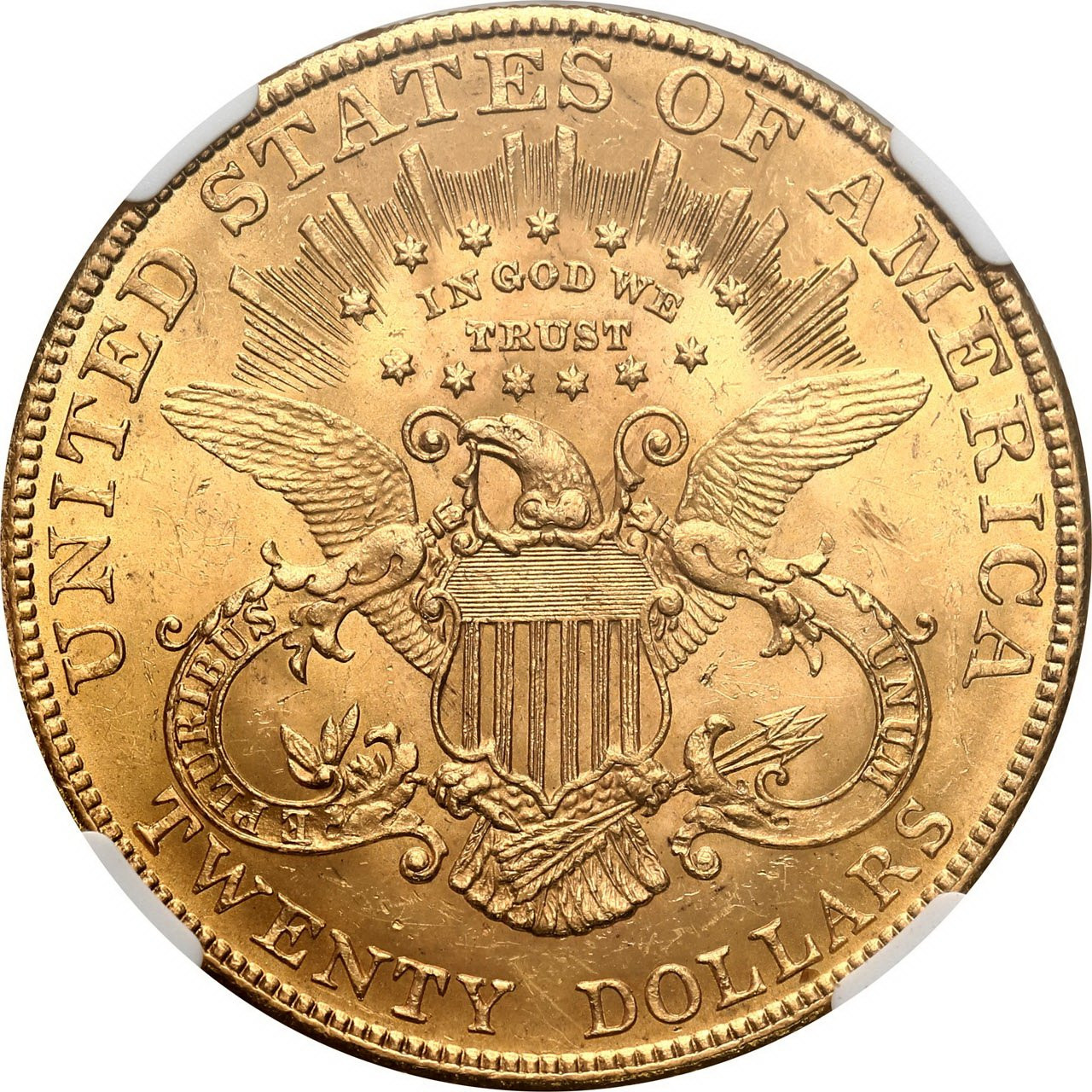 USA. 20 dolarów Liberty 1904 Filadelfia NGC MS62