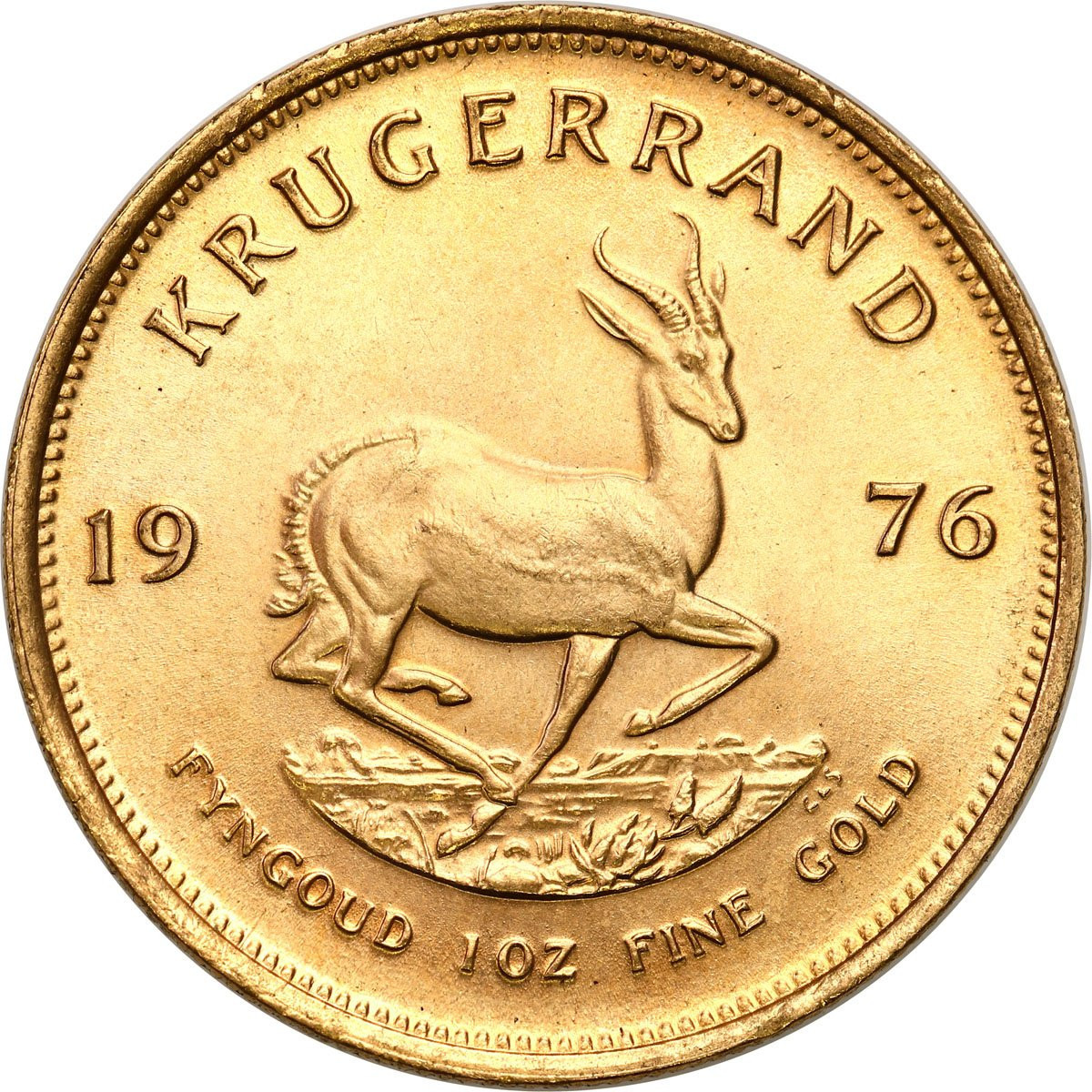 RPA. Krugerrand 1976 - 1 uncja czystego złota st.1