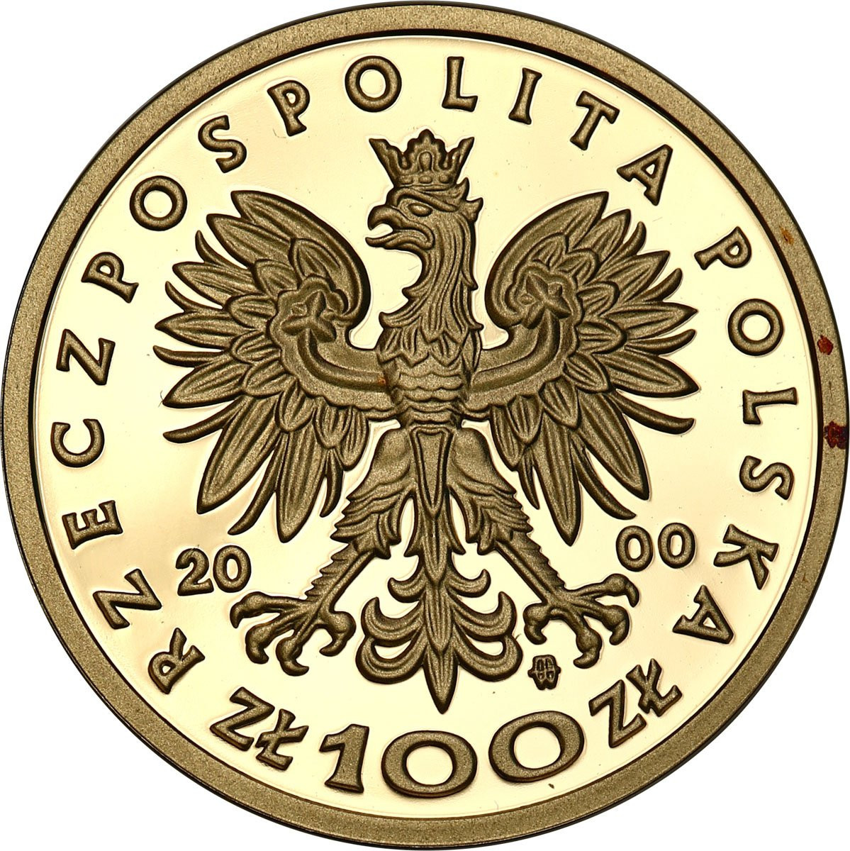 III RP 100 złotych 2000 Królowa Jadwiga