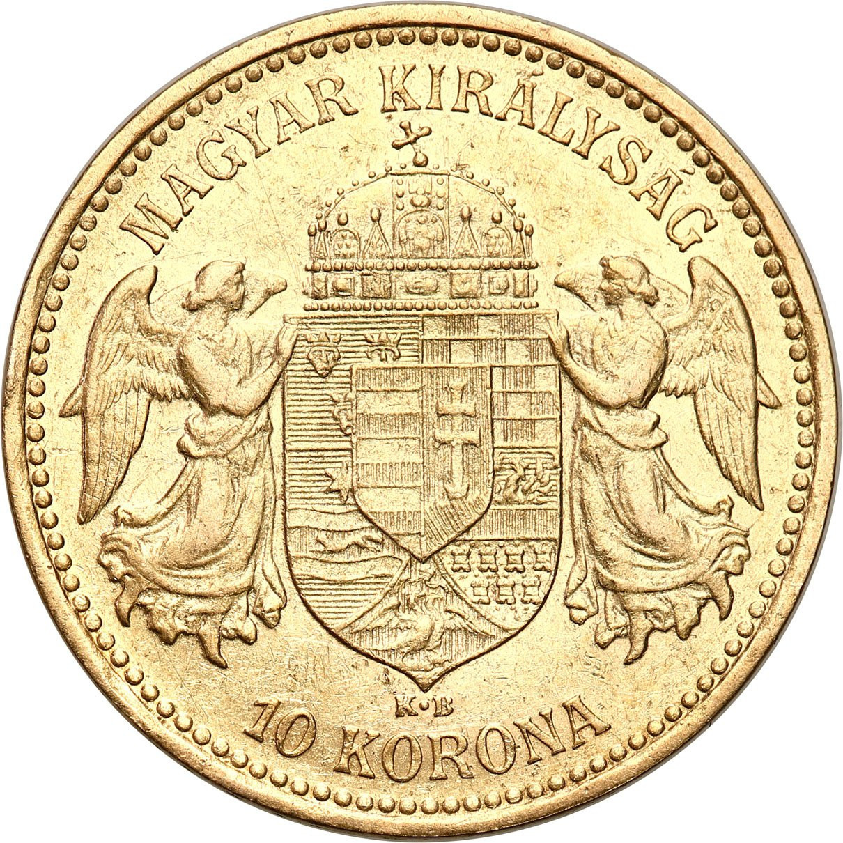 Węgry. Franciszek Józef 10 koron 1893