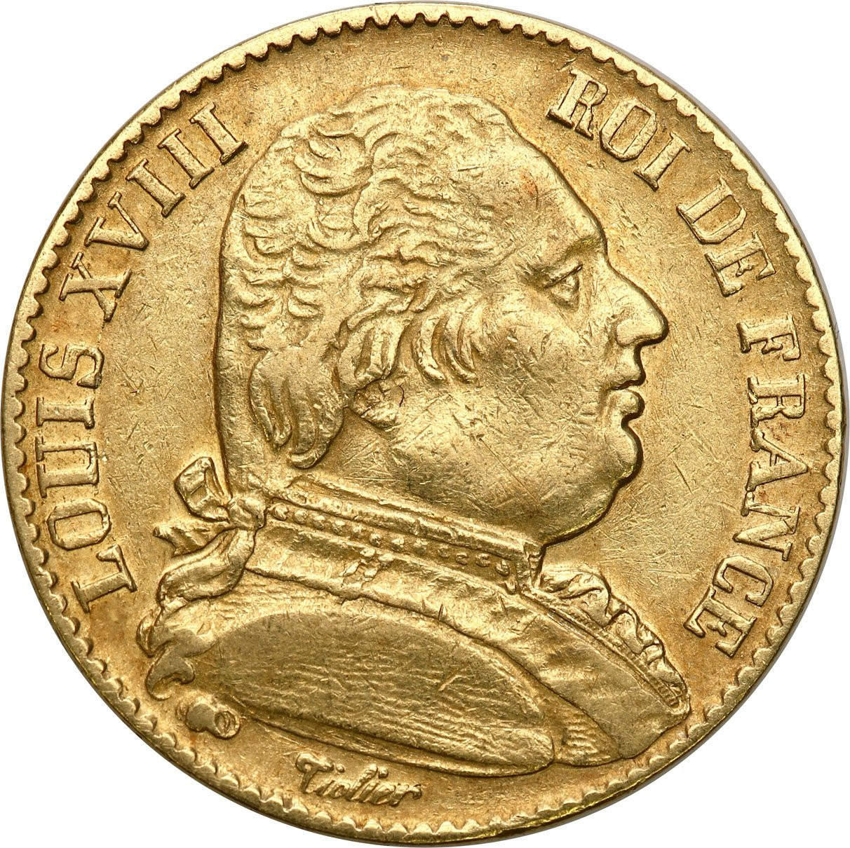 Francja. Ludwik XVIII 20 franków 1815 A, Paryż