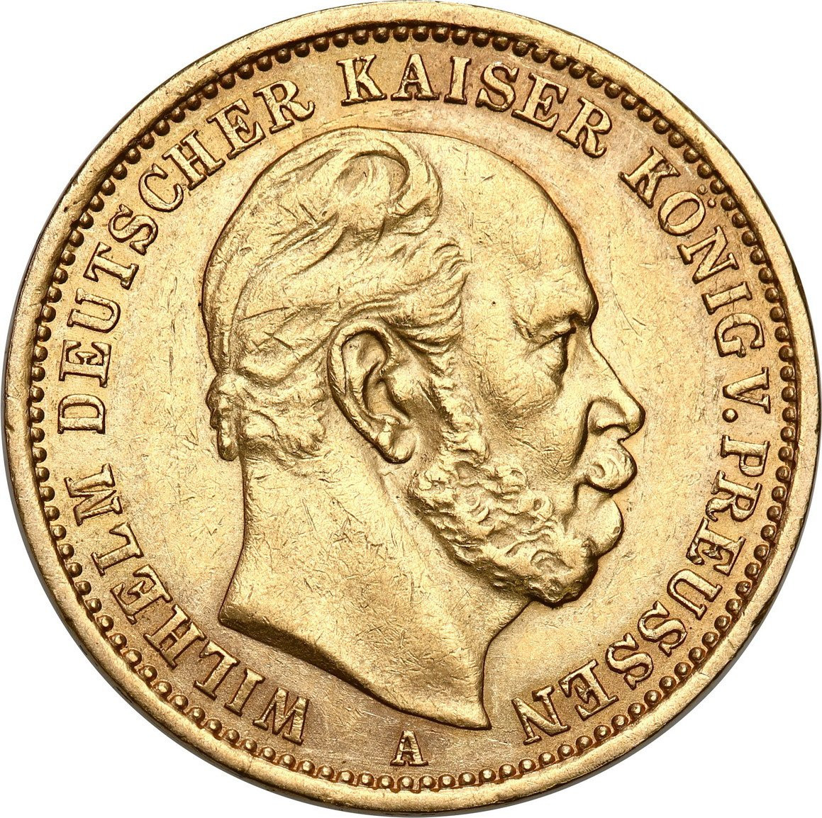 Niemcy Prusy Wilhelm 20 Marek 1875 A, Berlin