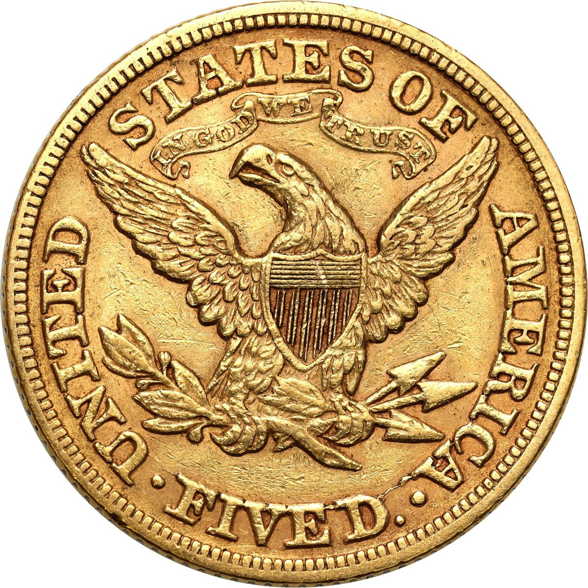 USA 5 dolarów 1880 Filadelfia