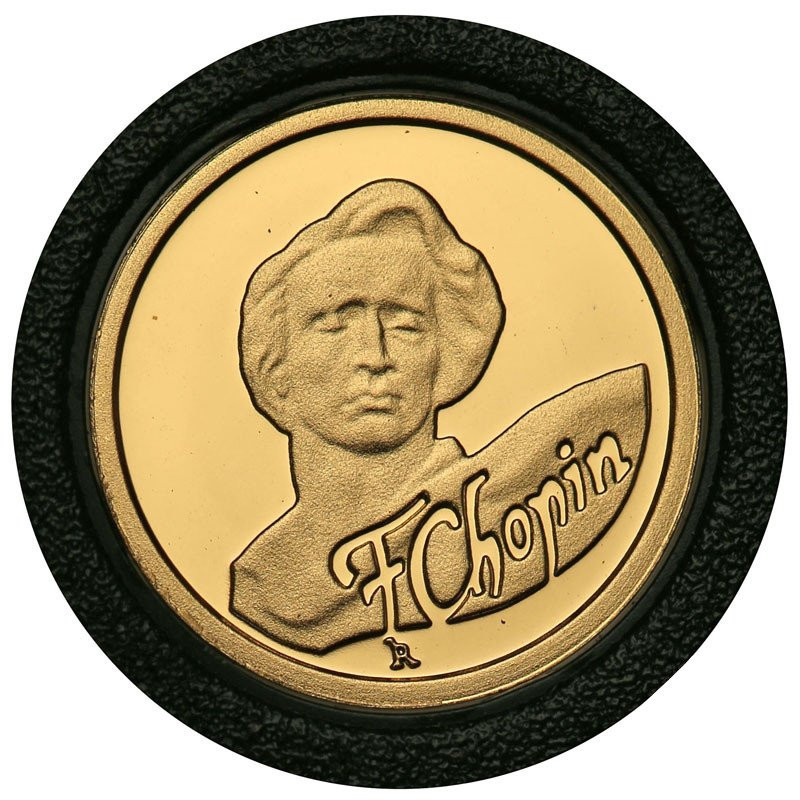 Niue 2 dolary Fryderyk Chopin 2009 st. L