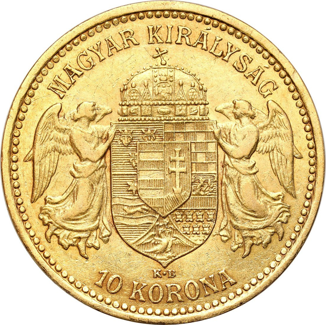 Węgry. Franciszek Józef 10 koron 1894