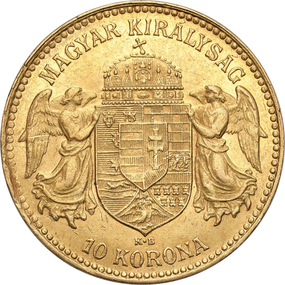 Węgry. Franciszek Józef 10 koron 1910 KB