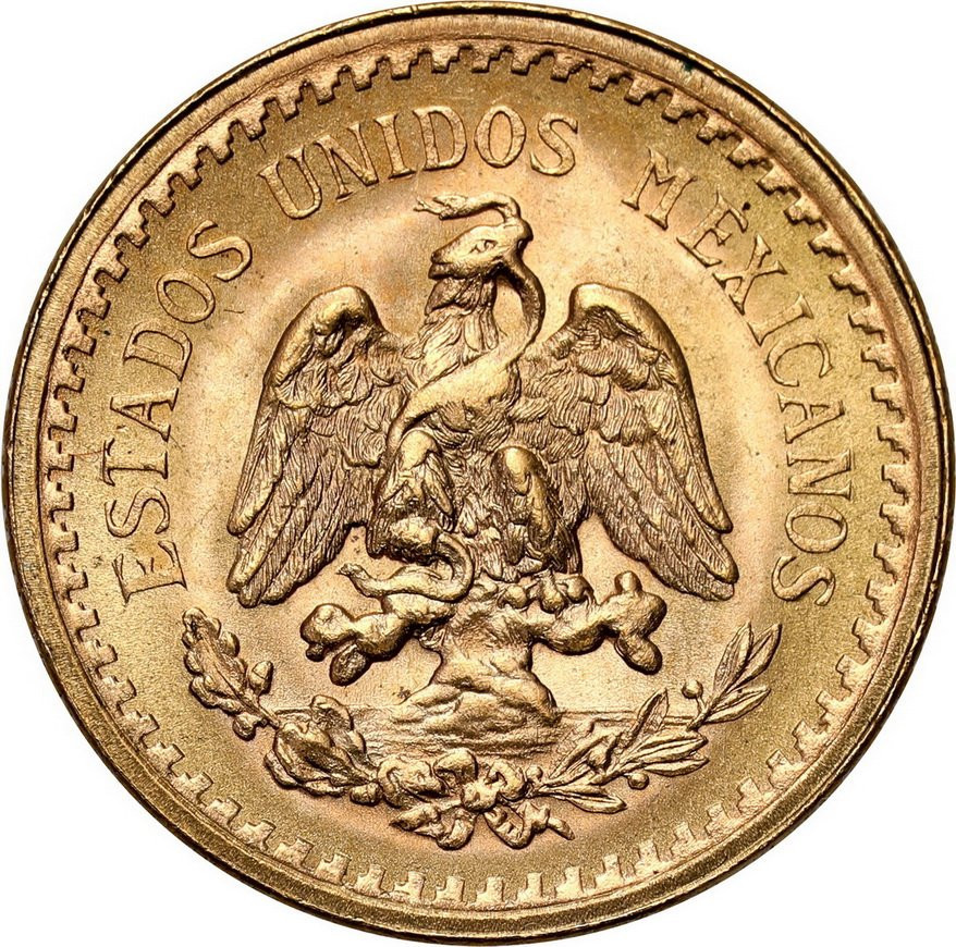 Meksyk. Złote 2 1/2 pesos 1945