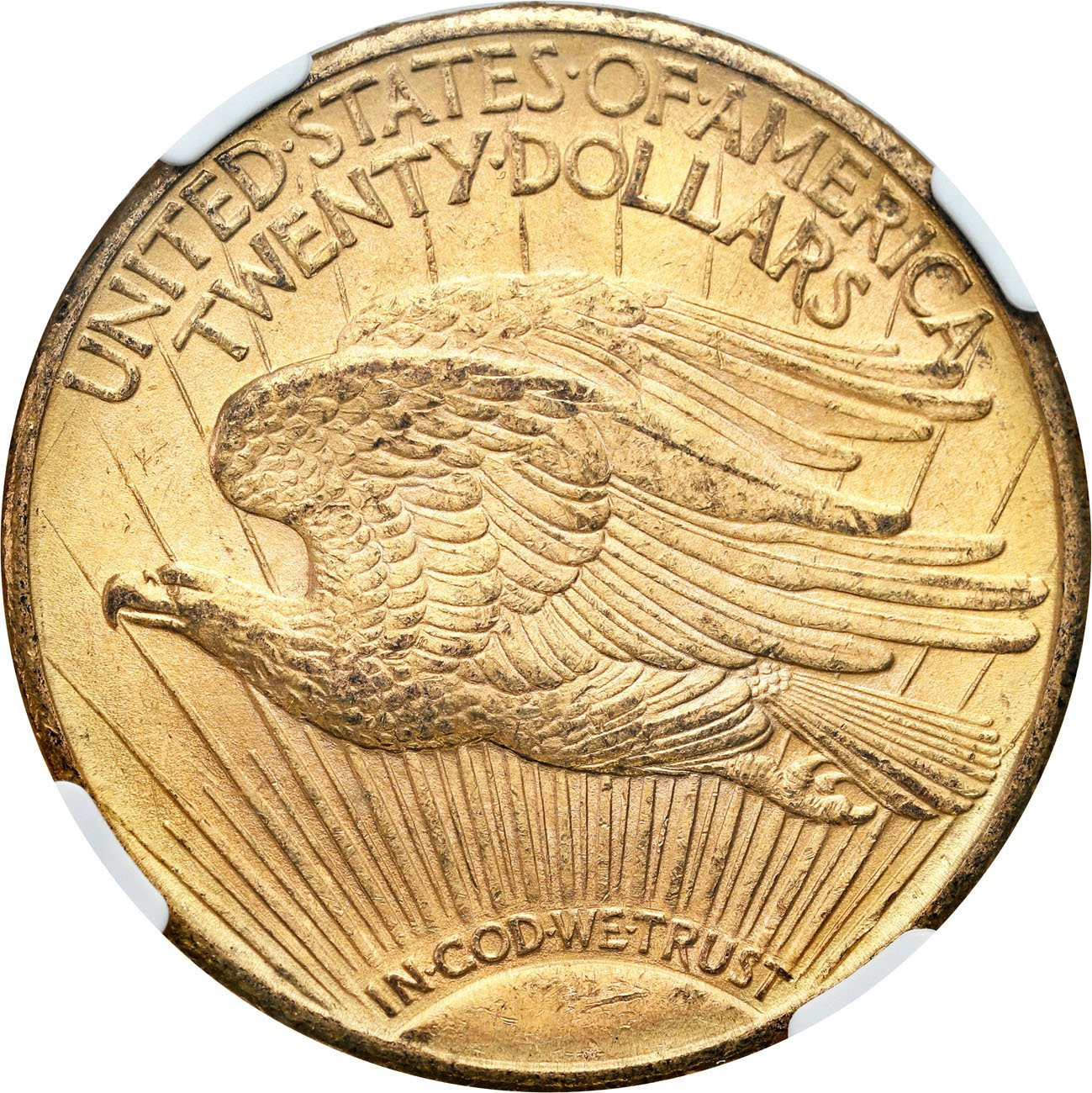 USA 20 $ dolarów 1911 D Denver, St. Gaudens NGC MS65