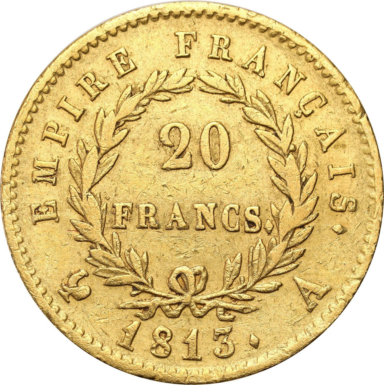 Francja Napoleon Bonaparte 20 Franków 1813 A