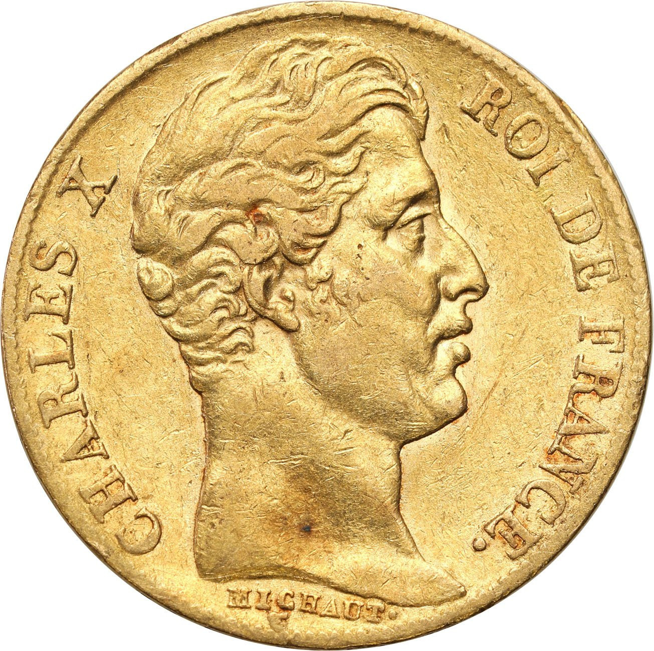 Francja Karol X 20 franków 1825 A Paryz