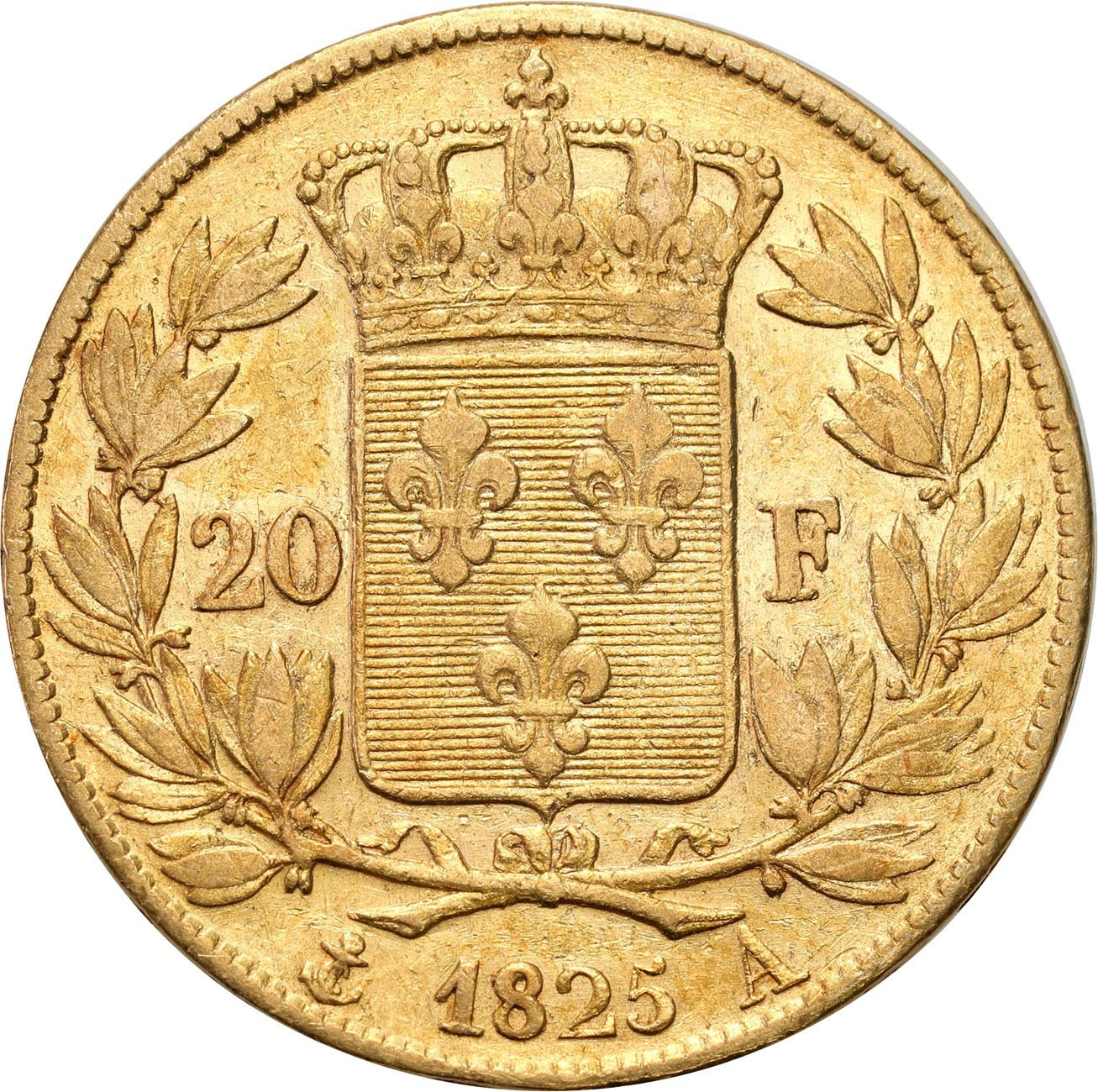 Francja Karol X 20 franków 1825 A Paryz