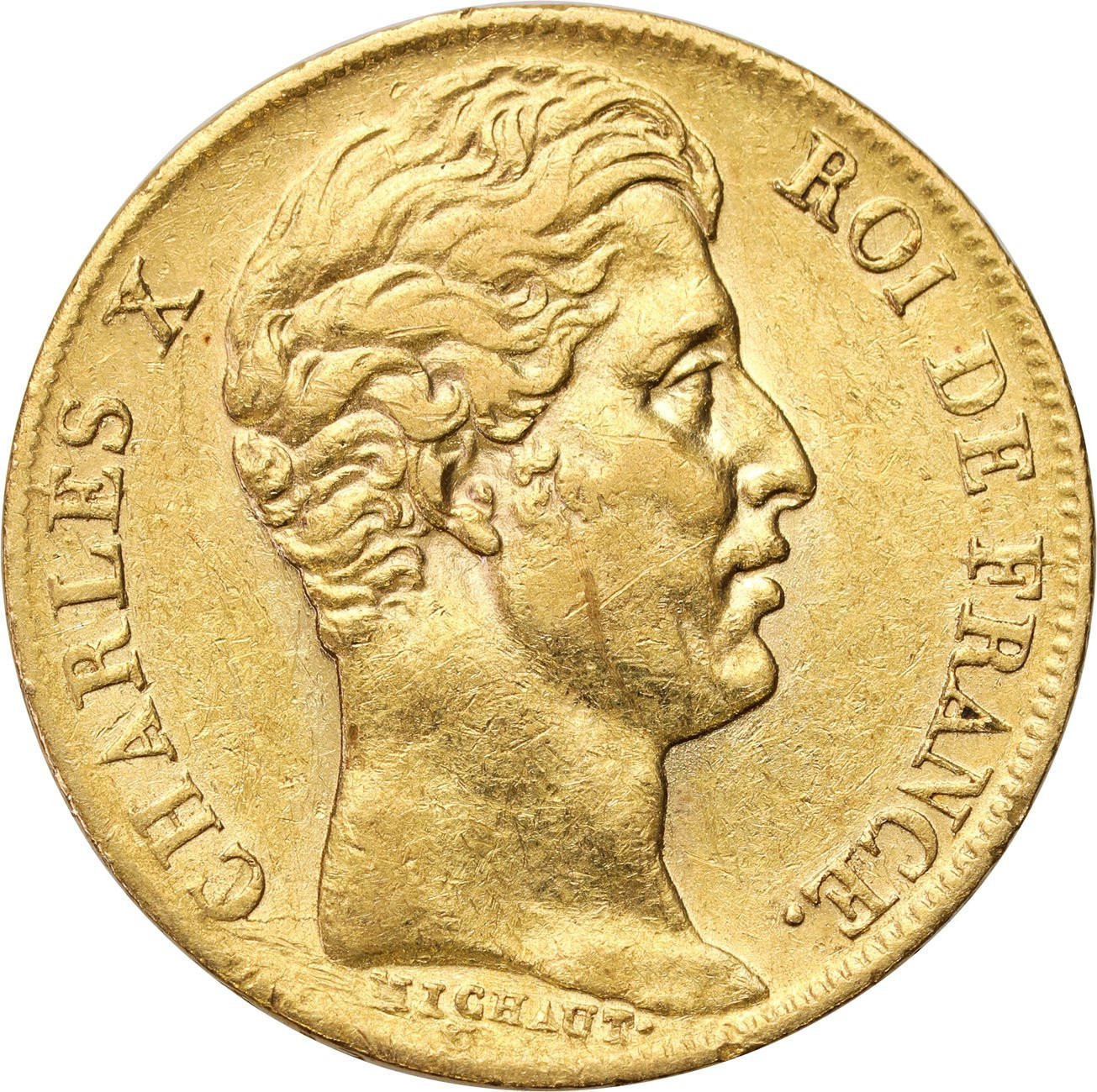 Francja Karol X 20 franków 1828 A Paryz