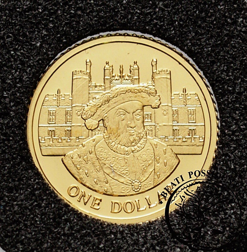 Cook Islands 10 $ Dolarów 2006 Henryk VIII st.L