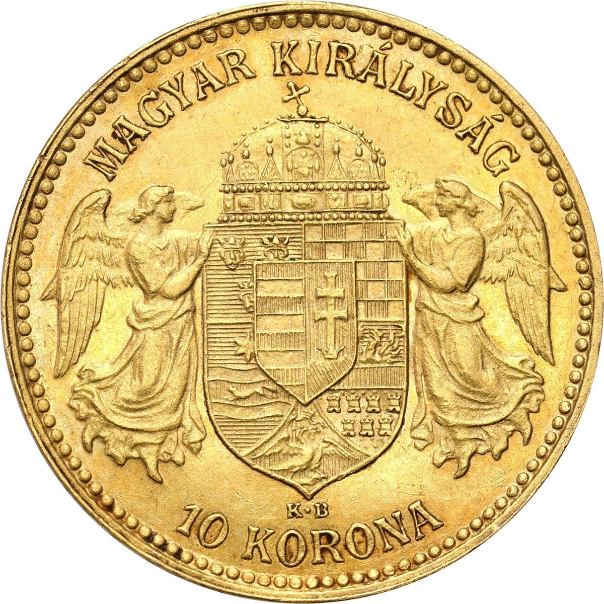 Węgry Franciszek Józef I 10 Koron 1912 KB
