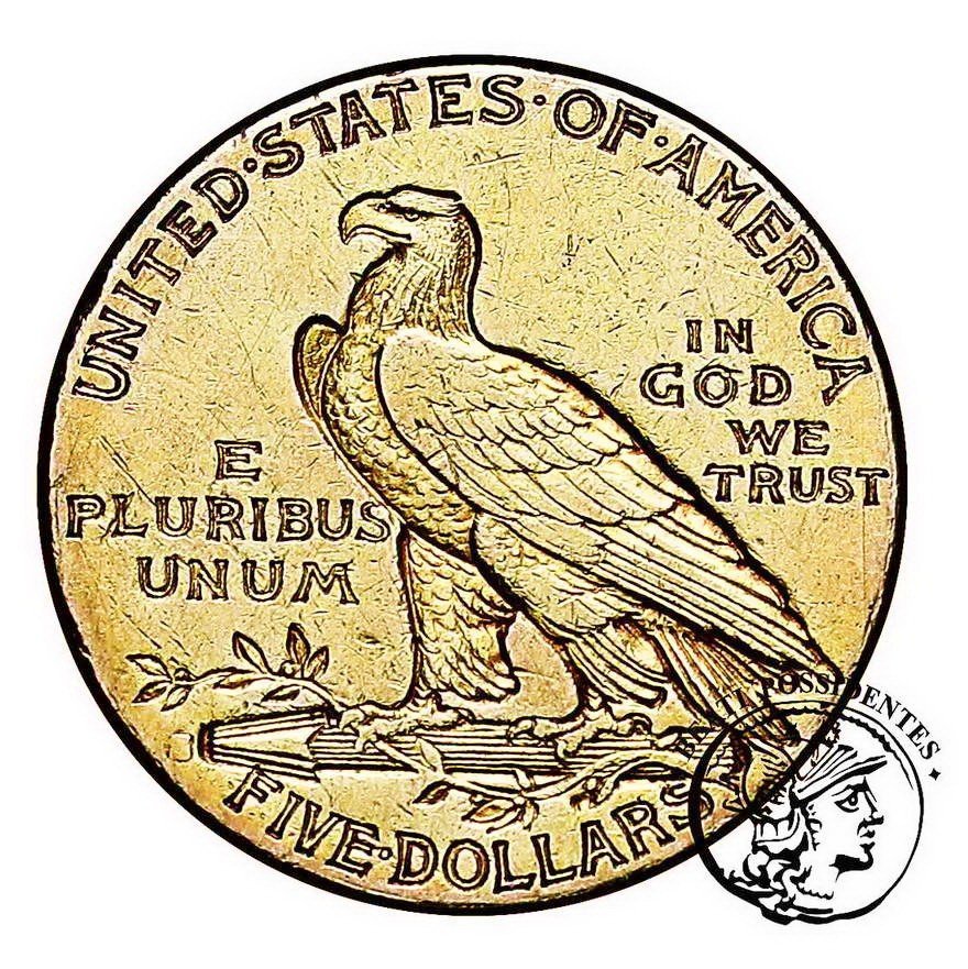 USA 5 dolarów 1912 S San Francisco st. 3