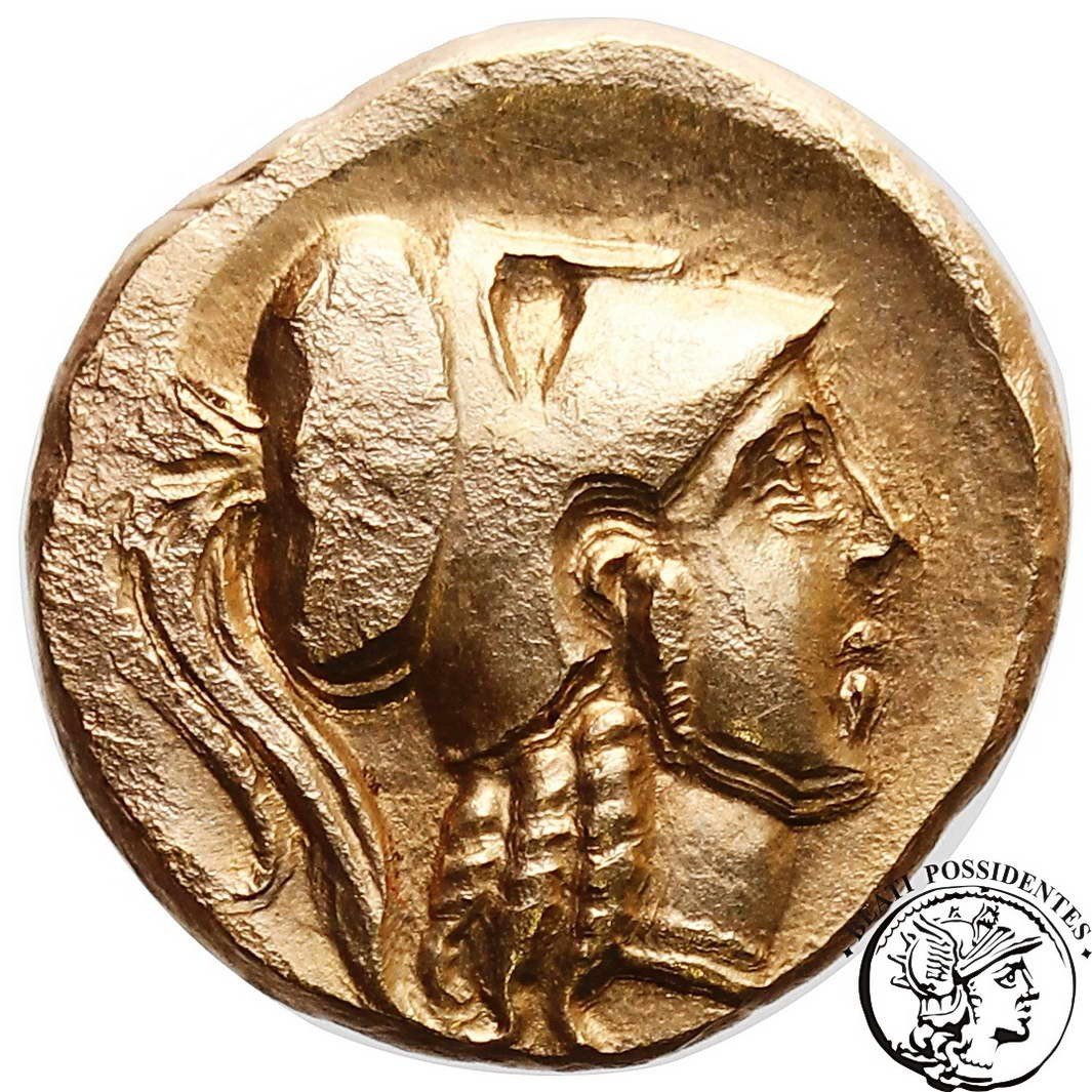 Królestwo Macedonii Aleksander III Wielki 1/4 stater 336-323 pne Macedonia st.2-