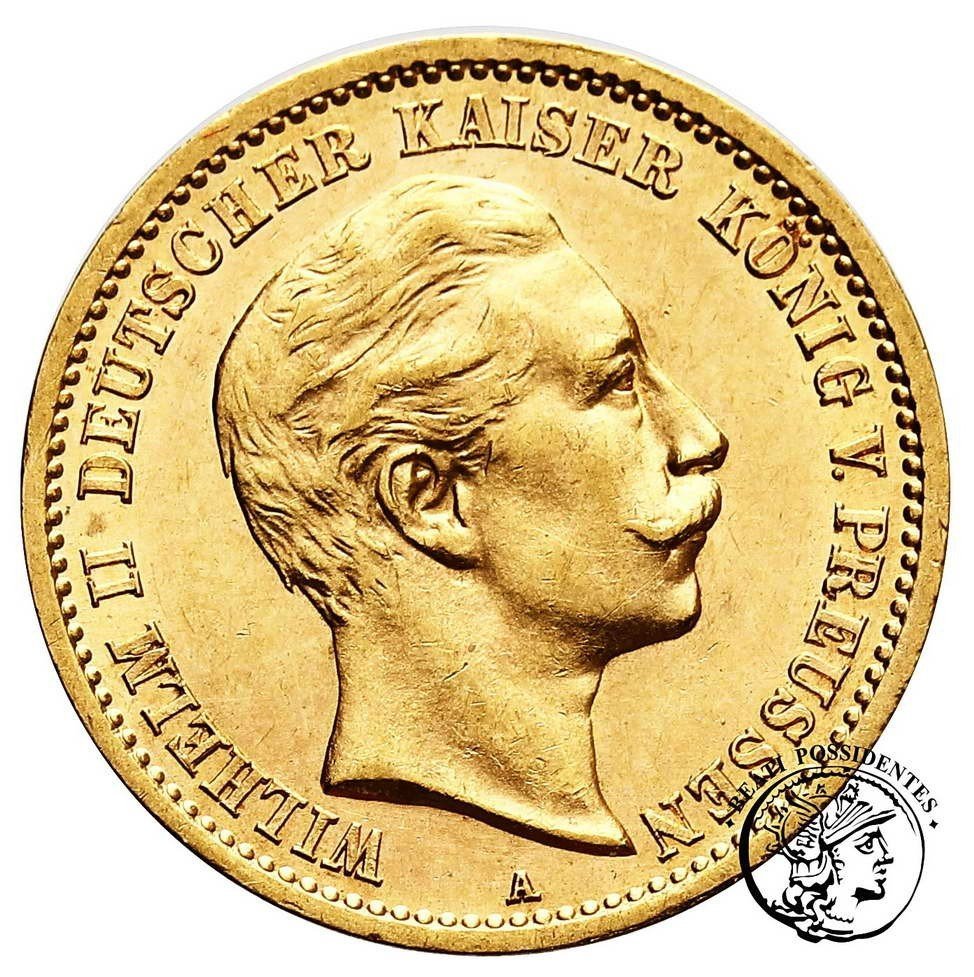 Niemcy Prusy 10 Marek 1910 A Wilhelm II st.1-