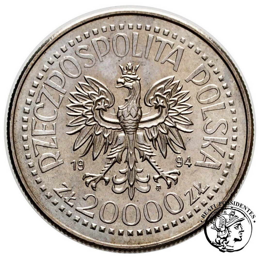 Polska III RP 20 000 zł 1994 Związek Inwalidów st.1