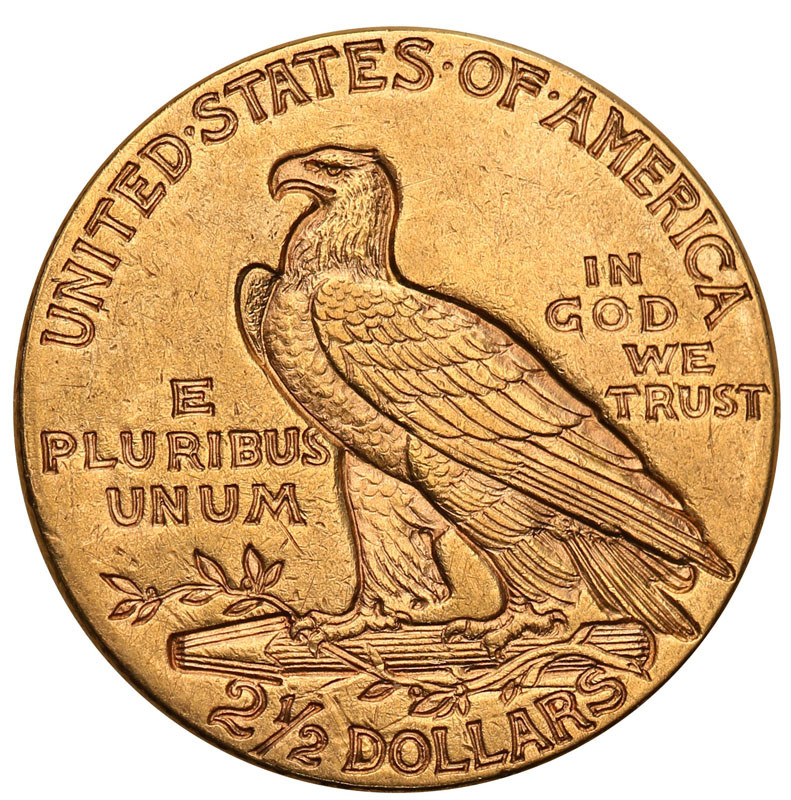 USA 2 1/2 dolara 1914 Philadelphia st.2