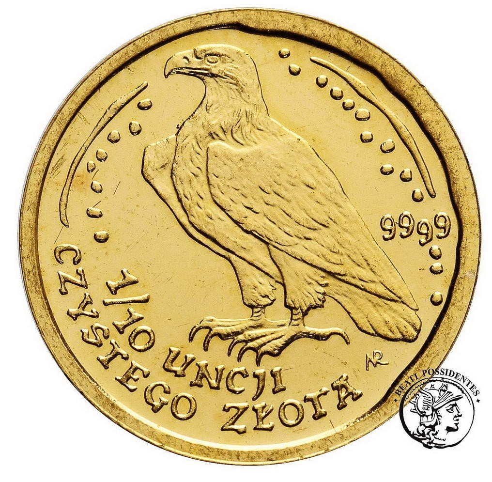 Polska Orzeł Bielik 50 złotych 1999 st. 1-