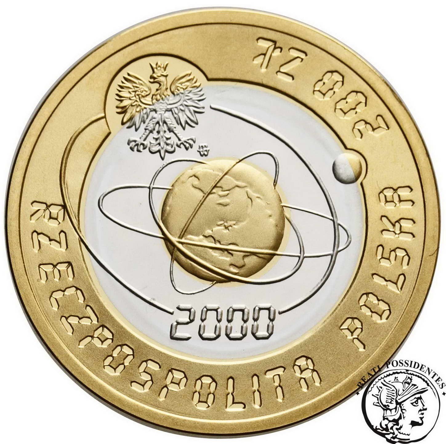 Polska 200 złotych 2000 Rok 2000 st. L