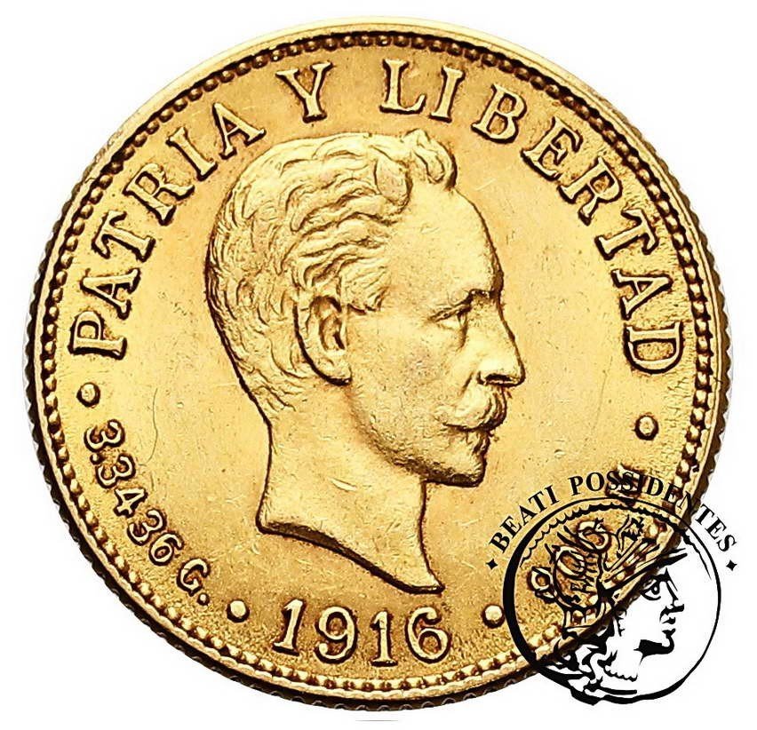 Kuba 2 Pesos 1916 st. 2