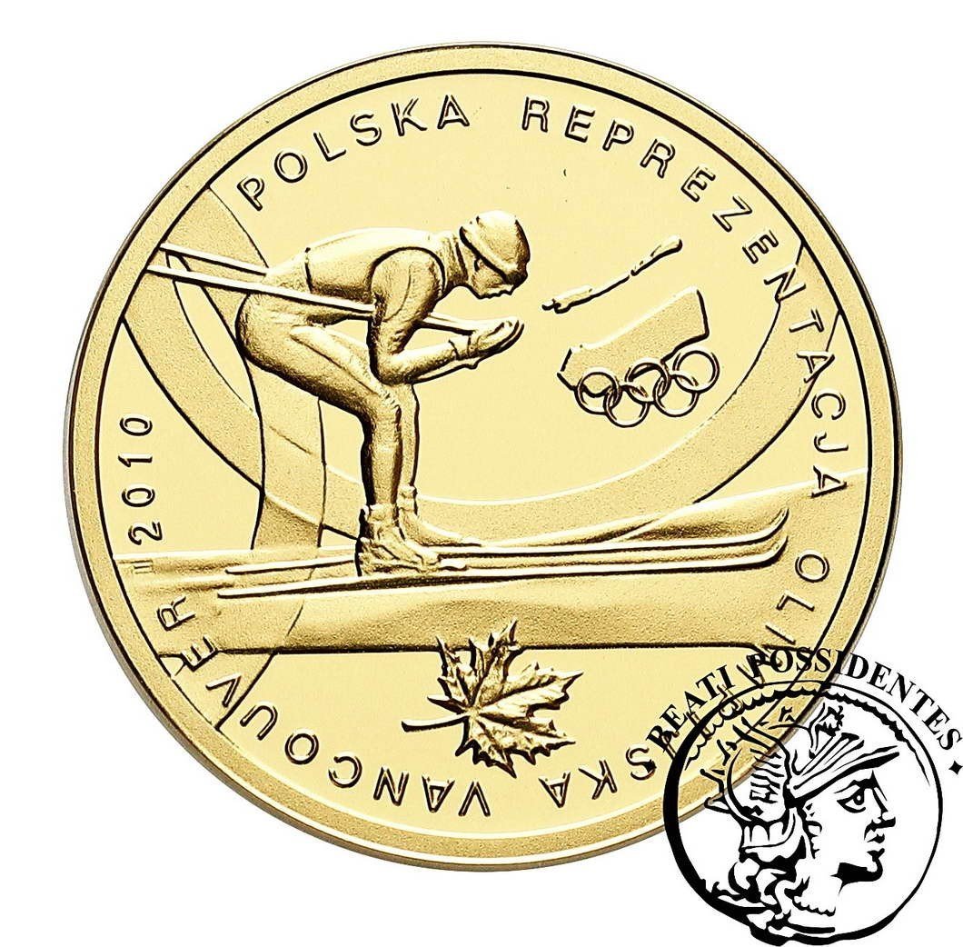 III RP 200 złotych 2010 Olimpiada Vancouver 2010 st. L