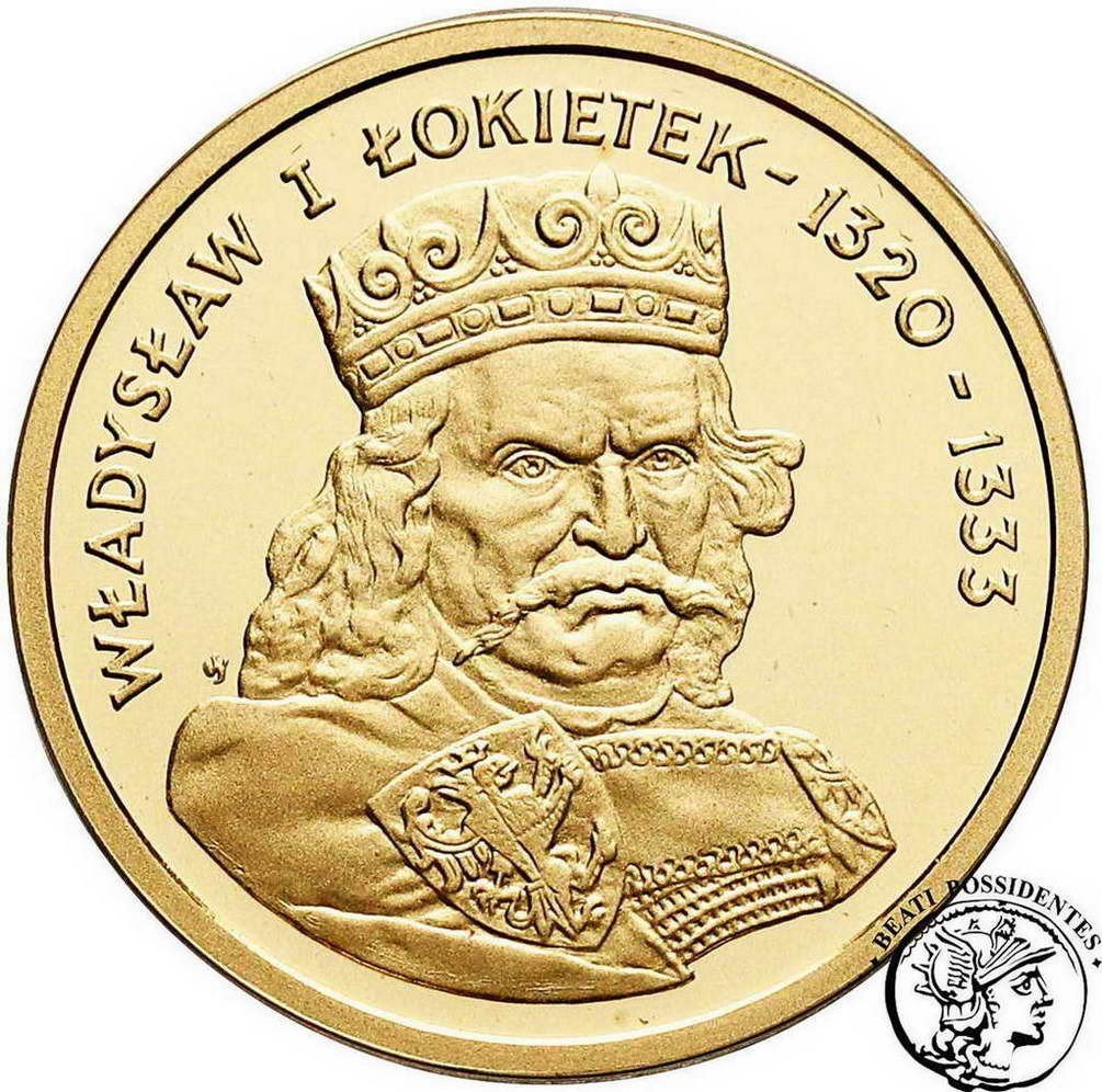 Polska III RP 100 złotych 2001 Władysław I Łokietek st.L