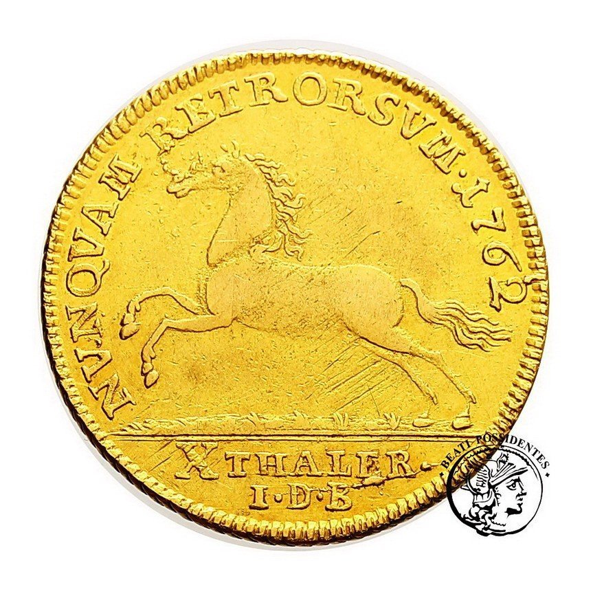 Niemcy Braunschweig - Wolfenbuttel 10 Talarów 1762 E st. 3+