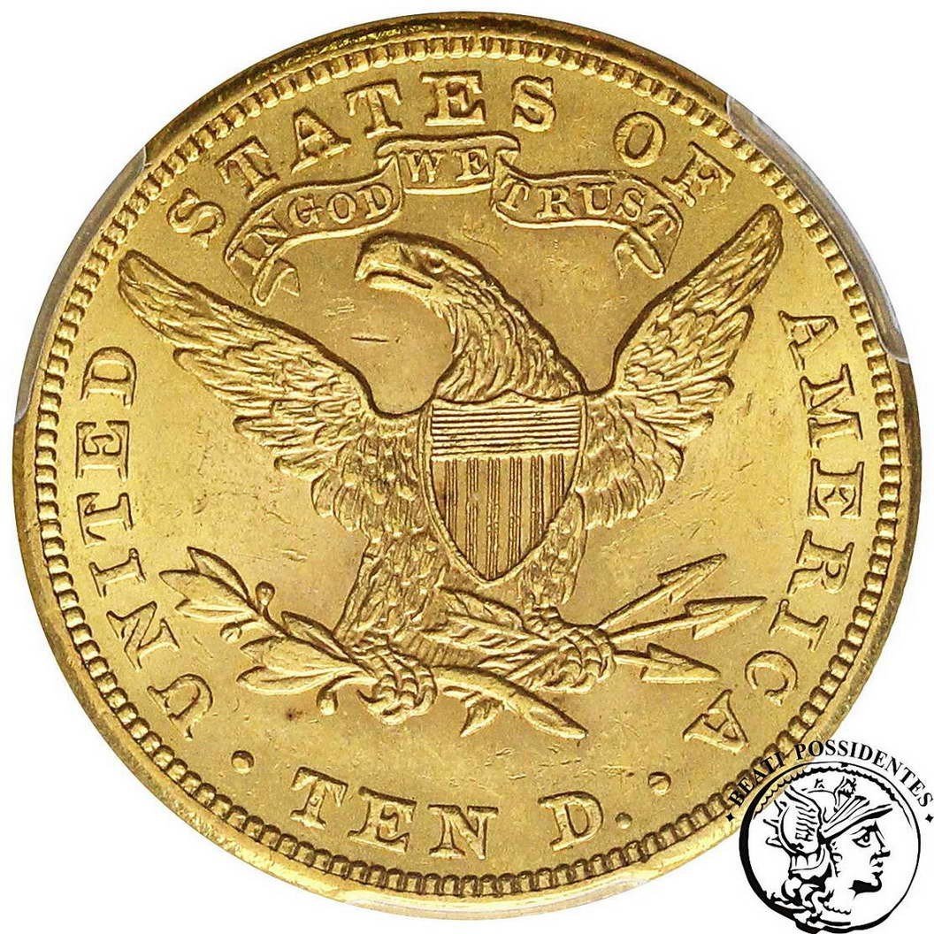 USA 10 dolarów 1901 (Philadelphia) PCGS MS62