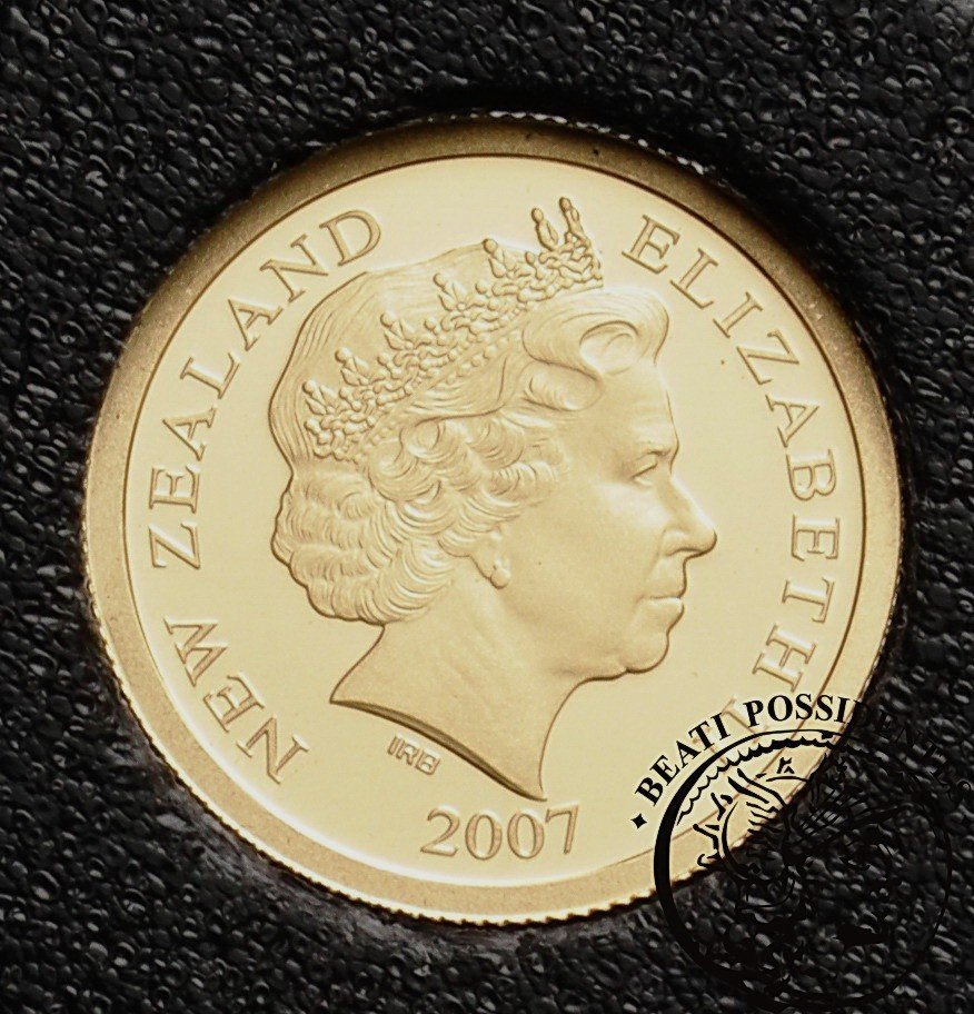 Nowa Zelandia 10 dolarów 2017 Kiwi Rakiura Tokoeka st. L NOWOŚĆ B ...