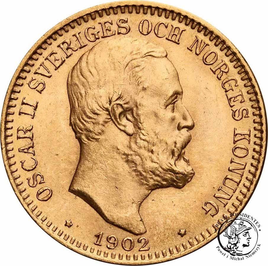 Szwecja Oscar II 20 koron 1902 st.1/ 1-