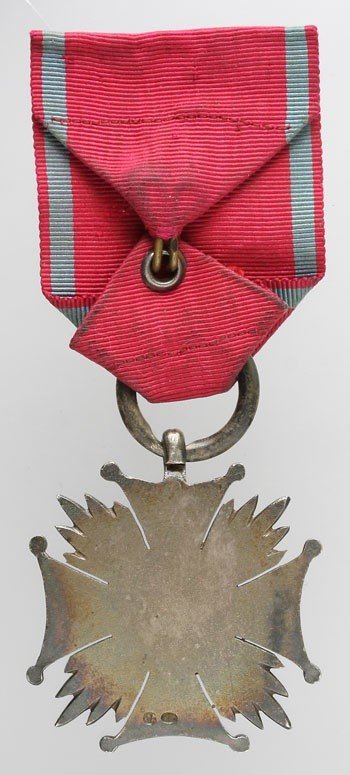 Srebrny Krzyż Zasługi, srebro, sygn. Gontarczyk