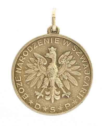 Medal pamiątkowy DSP - BOŻE NARODZENIE W SZWAJCARII