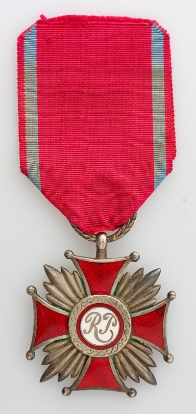 Srebrny Krzyż Zasługi Gontarczyk, rządówka