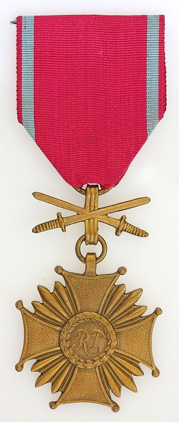 Brązowy Krzyż Zasługi z Mieczami - Francja
