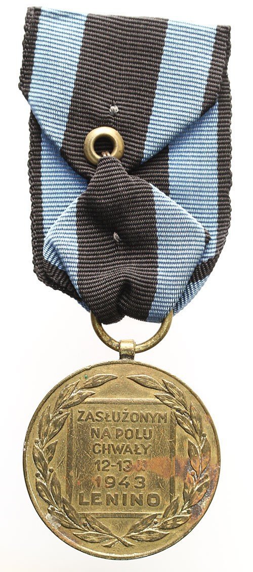 Medal Zasłużonym na Polu Chwały - LENINO