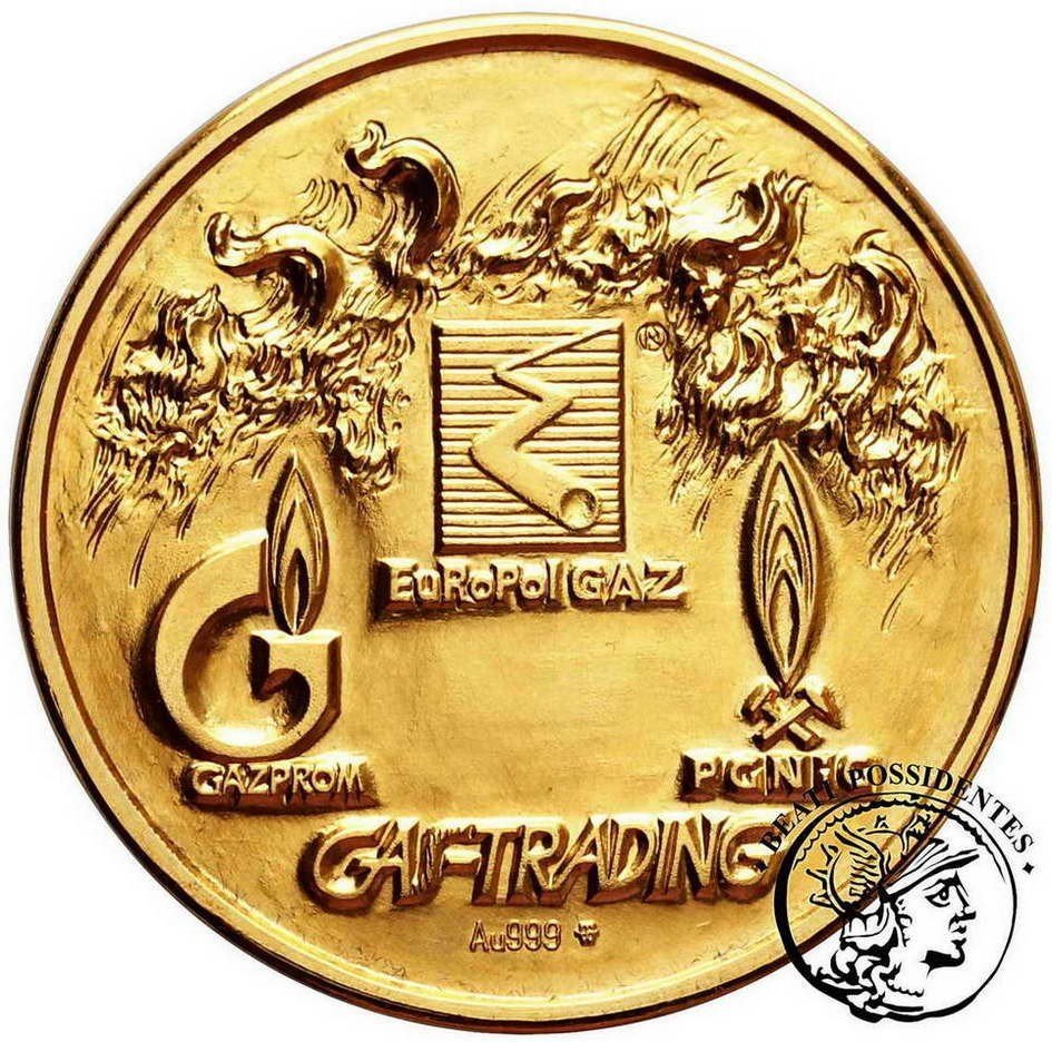 Polska medal 1999 złoto Au .999 st. 1