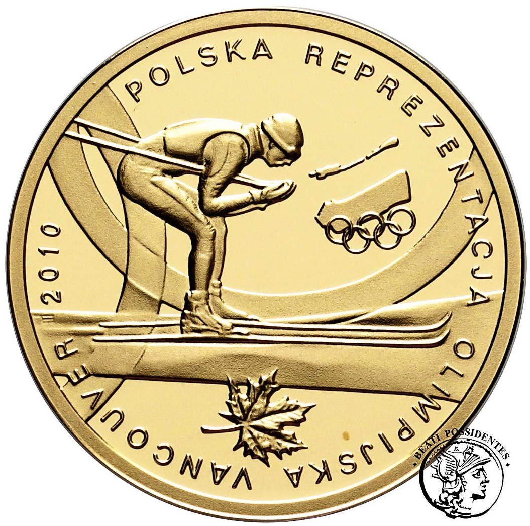 III RP 200 złotych 2010 Olimpiada Vancouver 2010 st. L