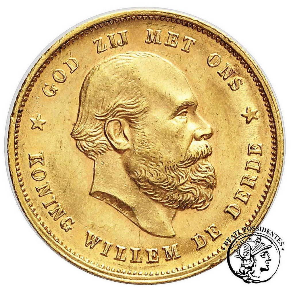 Holandia 10 Guldenów 1879 Wilhelm st.1-